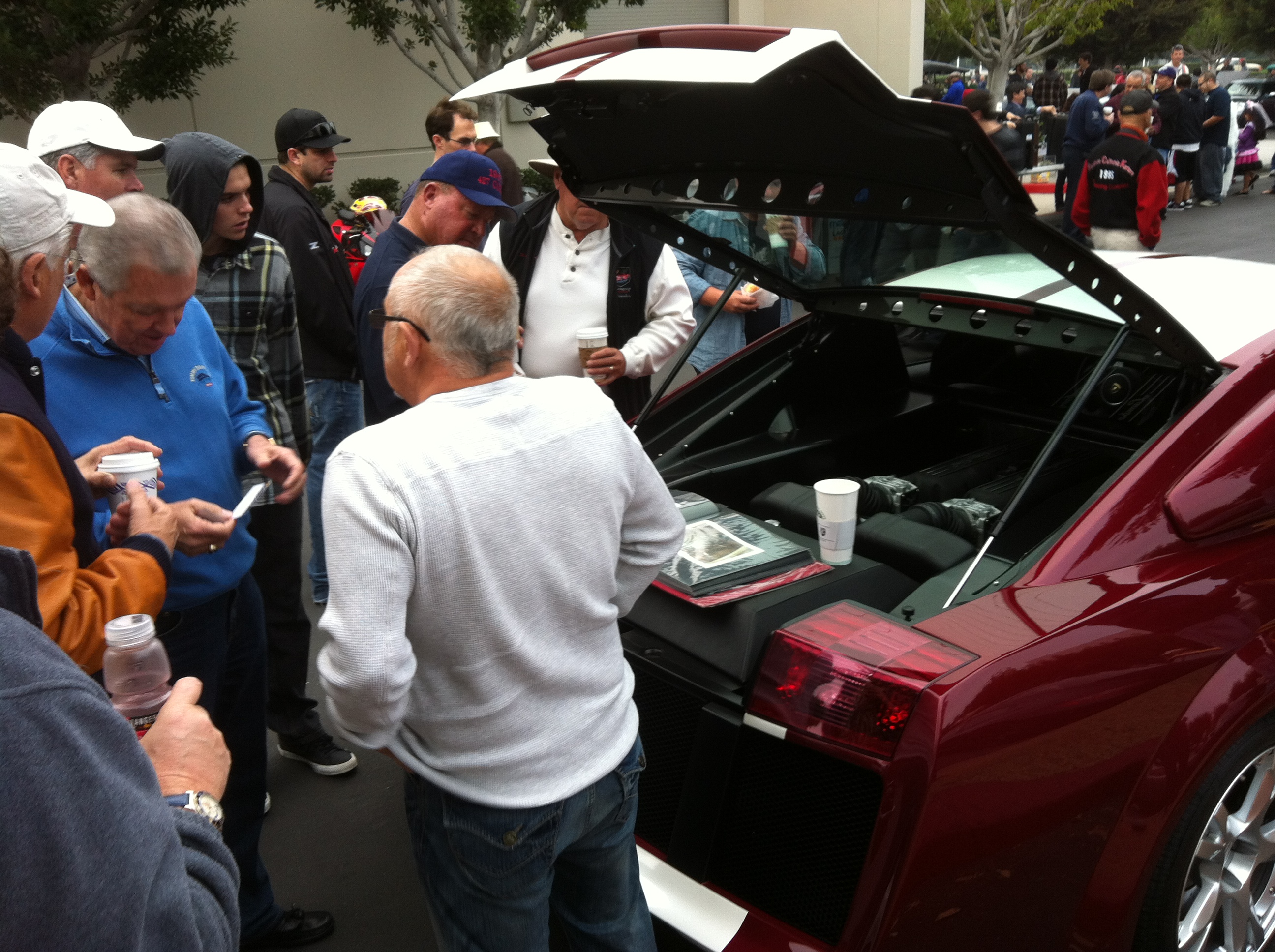 Barry Meguiar of the Car Crazy Show and Car Care Product Company with the - Not a Mustang