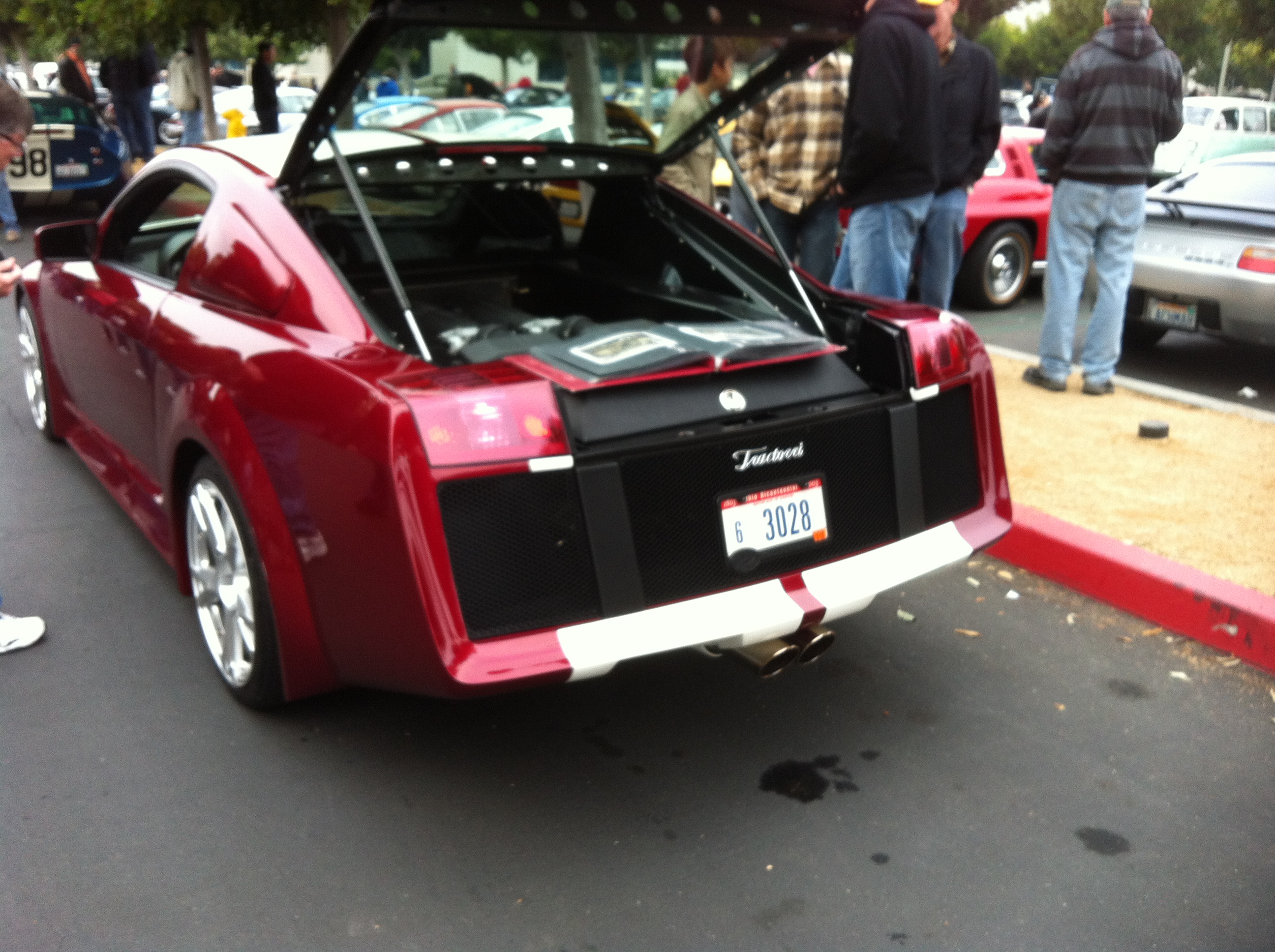 Mustang with Junk in the Trunk
