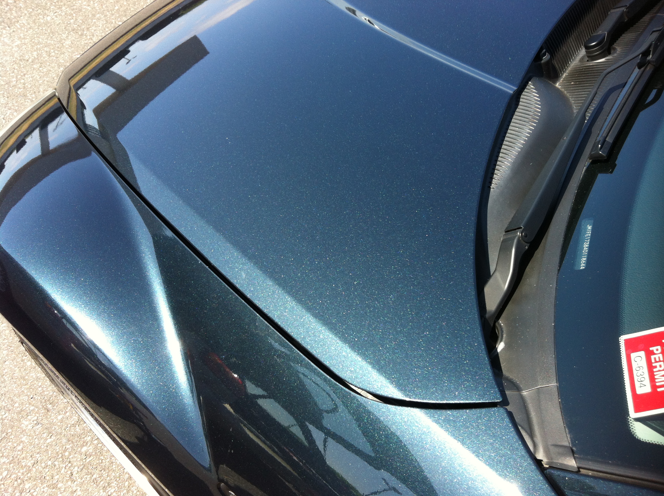 RX8 Hood After