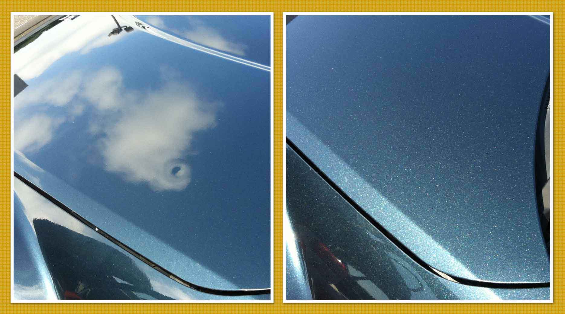 RX8 Paintless Dent Repair Hood River before after